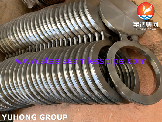 B16.48 ASTM A182 F316L Очки из нержавеющей стали с закрытым фланцем фигура-8