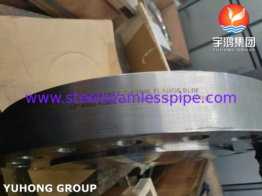 ASTM A182 F304/304L Слепая B16.5 кованая фланцевая поднятая сторона BLRF #600