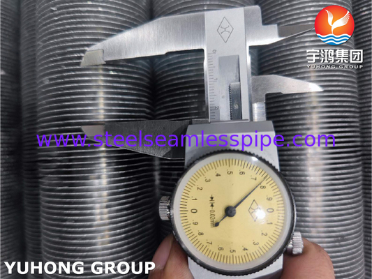 ASTM B163 Incoloy 825 Nickel Alloy Steel Fin Tube G Type Fin для сверхнагревателей