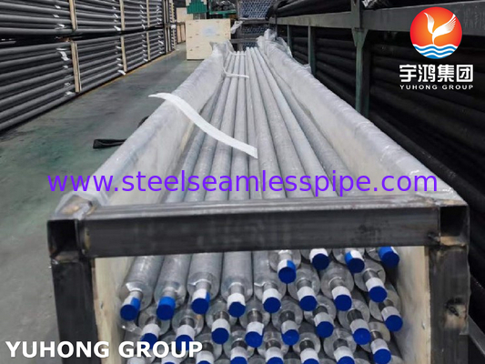 ASTM B163 Incoloy 825 Nickel Alloy Steel Fin Tube G Type Fin для сверхнагревателей