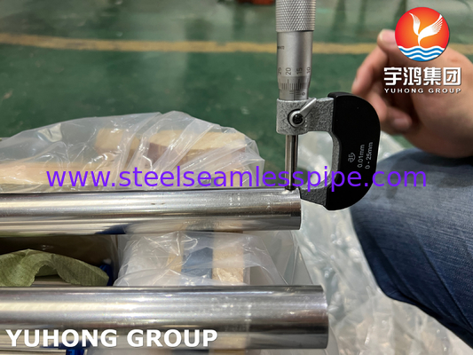 ASTM B111 C71500 CuNi 70% 30% Медь Никель Бесшовный теплообменник