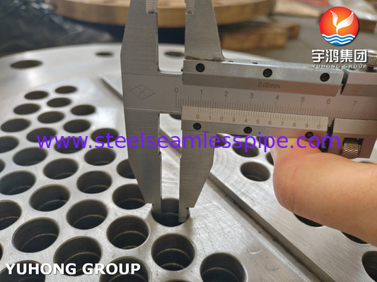 ASME SA516 Gr.70N Углеродистая стальная трубчатая плита для теплообменника