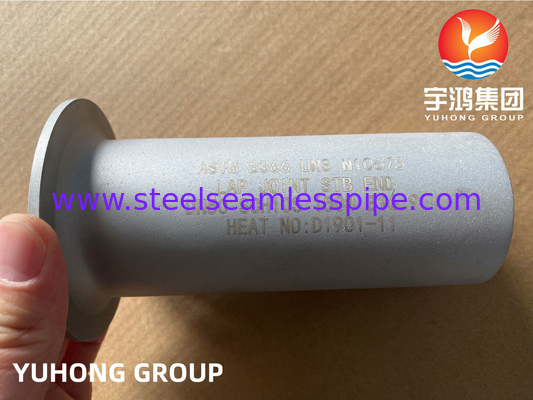 Круглое соединение с концами на коленях Hastelloy B3 Nickel Alloy Buttweld Fitting ASTM B366 UNS N10675