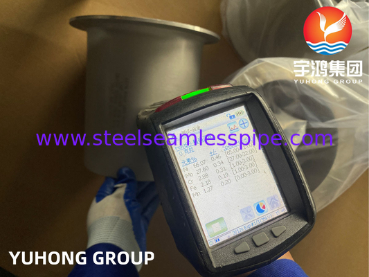 Круглое соединение с концами на коленях Hastelloy B3 Nickel Alloy Buttweld Fitting ASTM B366 UNS N10675