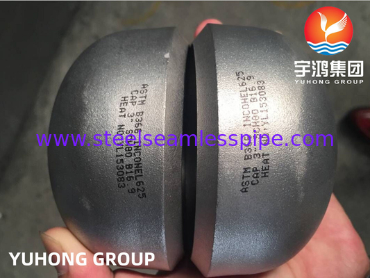 ASTM B366 Inconel 625 / UNS N06625 Концовая крышка Никелевая сплавная сталь