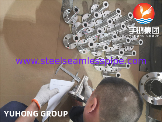ASME SB564 Monel 400 (UNS N04400, 2.4360) Никелевая сплав длинная швартовая фланца