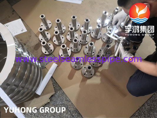 ASME SB564 Monel 400 (UNS N04400, 2.4360) Никелевая сплав длинная швартовая фланца