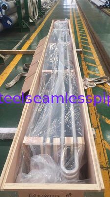 Трубка загиба АСТМ Б444 Гр.2 ИНКОНЭЛ 625 безшовная у на применение 100% УТ & ЭТ & ХТ теплообменного аппарата