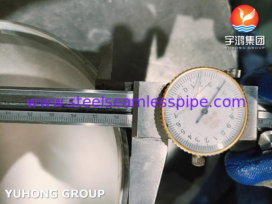 EN10253-4 1.4404 WP316L Фитинги труб из нержавеющей стали для очистных сооружений