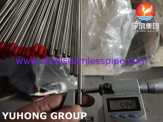 ASTM A269 TP316L Нержавеющая сталь Яркая обжигаемая труба Ласкировка 320 Грит трубы