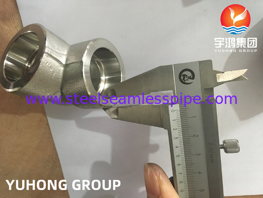 ASTM A182 F304 Нержавеющая сталь кованая 90 DEG.11