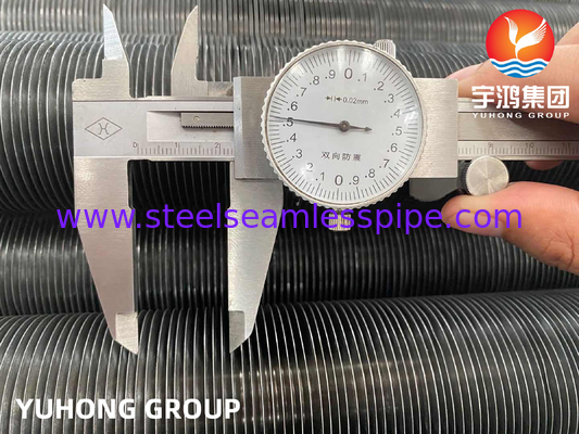 Asme Sa179 Диаметр 25,4 мм Cs труба с встроенным типом Финны Финные трубы