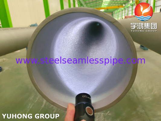 ASTM B407 Incoloy 800H Cooper Nickel Alloy SMLS Bolier Tube (Смесь никеля с купером)