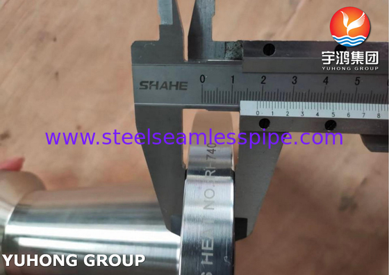 A182 F53 ((Uns S32750) Супердуплексная стальная фланцевая резьба Wn Rf 150# Sch10s Asme B16.5