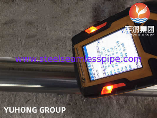 ASTM B729 UNS N08020 2.4660 Никелевая сплав 20 Бесшовная труба 100% UT