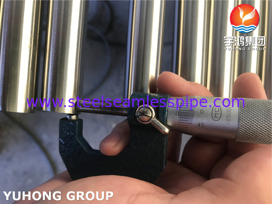 ASTM A269 TP316L Нержавеющая сталь Светлая прожектованная SMLS трубка для сосочной чашки соломы