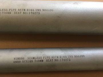 Труба АСТМ Б163/Б165 АСМЭ СБ163/СБ165 Монел 400 НАКЭ МР0175/ЭН 2,4360 сплава никеля/Монел К500/2,4375