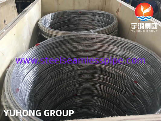ASTM A269 TP304L TP316L TP316Ti Сварная катушка из нержавеющей стали для кабельной промышленности