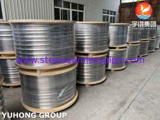 ASTM A269 TP304L TP316L TP316Ti Сварная катушка из нержавеющей стали для кабельной промышленности