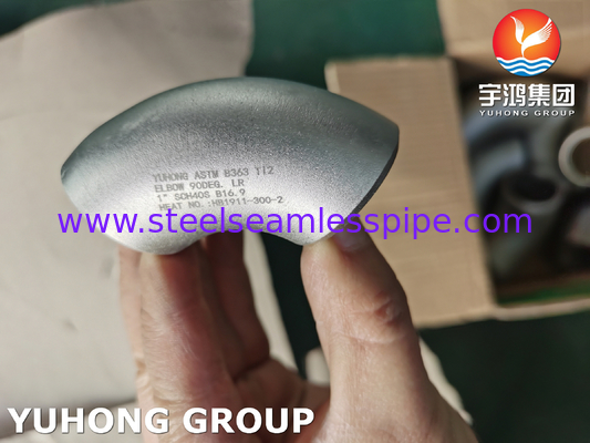 ASTM B363 Ti2 UNS R50400 3.7035 Титановая сплавная сталь Gr.2 Задние сварные трубы
