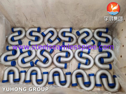 ASME SA213 TP316L 1.4404 Нержавеющая сталь U Bend Tube для нагревателей на огне