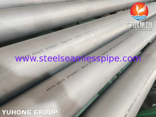 ASTM A312 TP316L Бесшовные трубы из нержавеющей стали для нефти, газа