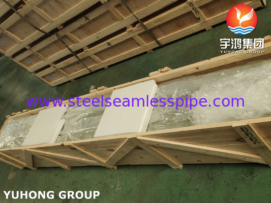 ASME SB111 C68700 Алюминиевая латунная бесшовная трубка O61 для теплообменника