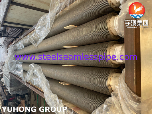 ASTM A376 TP347H S34709 Нержавеющая сталь высокочастотная сварная спиральная лопатка трубка