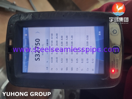 ASTM A182 F53, UNS S32750, 1.4410 Супер-дуплексная фланцевая шейка сварки из нержавеющей стали RF B16.5