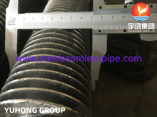 ASME SA213 T12 SMLS Основная трубка Углеродистая сталь Плитки HFW Плитки трубки для воздушного охладителя
