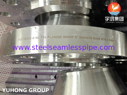 ASTM A182 F53 / UNS S32750 Супердуплексная нержавеющая сталь 2507 WNRF фланц