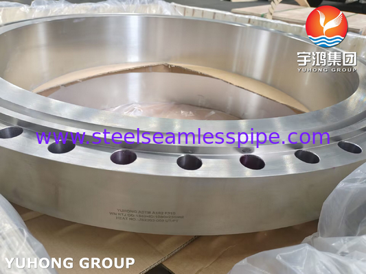 Фланцевая резьба с шейкой сварки из нержавеющей стали RTJ ASME B16.5 ASTM A182 F310 WNRTJ