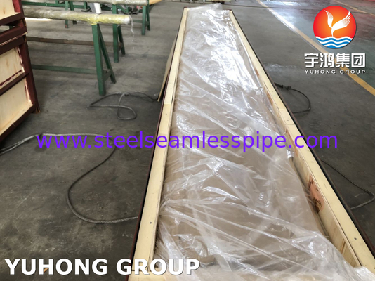 ASME SB111 C70600 C68700 C71500 C44300 Бесшовная труба 100% HT 15,88 X 1,24 X 6096MM