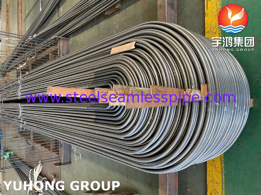 ASME SA213 TP316Ti Нержавеющая сталь U Bend Tube толщина 1,65 мм Min