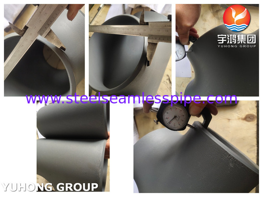 ASME B16.9 ASTM A234 WPB Фитинги для труб из углеродистой стали Фитинги с черным покрытием