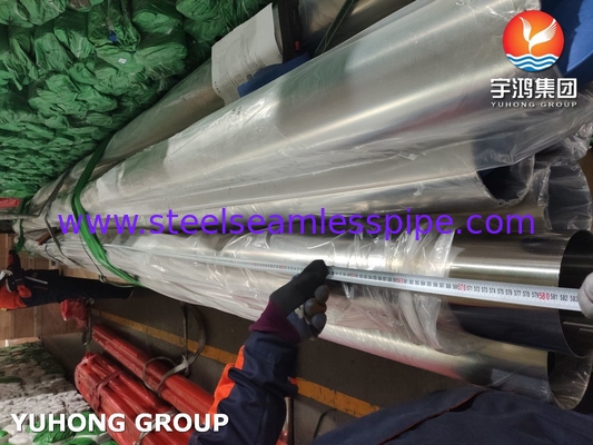 ASME SA270 ASTM A270 Сварная труба из нержавеющей стали полированная 320 240 GRIT TP304