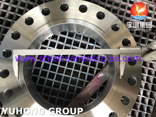 ASTM A182 F53 UNS S32750 Сверхдуплексная стальная скользящая на RF фланцах для опреснения