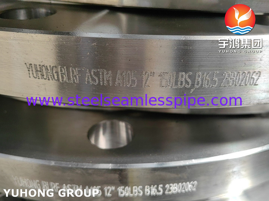 ASME B16.5 ASTM A105 / A105N Углеродистая сталь слепой фланц кованый фланц BLRF