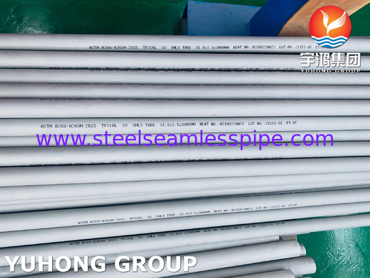 ASTM A269 316L труба для котлов из нержавеющей стали для общего коррозионного обслуживания