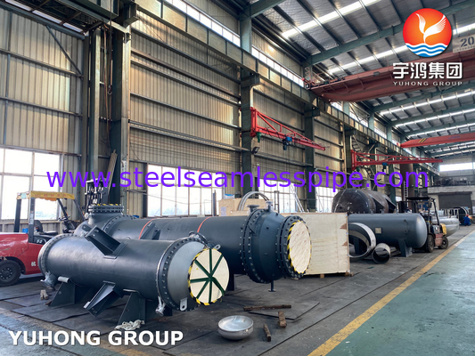 ASTM EN Части теплообменника Тюбная оболочка из хлопчатобумажной головки