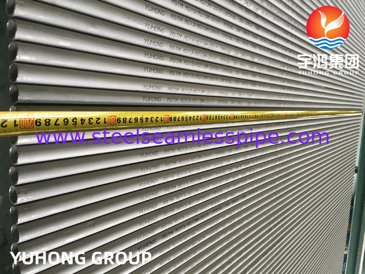 ASME SA213 TP316L Бесшовная труба из нержавеющей стали BWG 20 0,89 мм для сухоохладителя