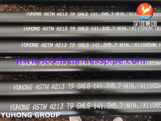 ASME SA213 T9 T11 T22 T91 Бесшовная труба из сплавной стали для труб печи