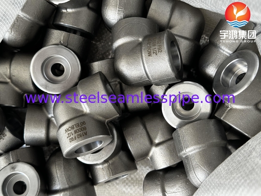 ASTM A182 F92 1/2 дюйм 90° локоть #6000 ASME B16.11 SW для электростанций