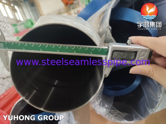 ASTM A270 Продовольственный класс SS304 Нержавеющая сталь Санитарная трубка Полированная трубка