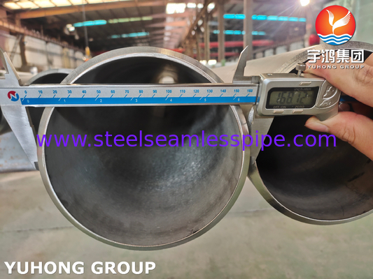 ASTM A376 TP347H Теплоустойчивая цепная труба из нержавеющей стали