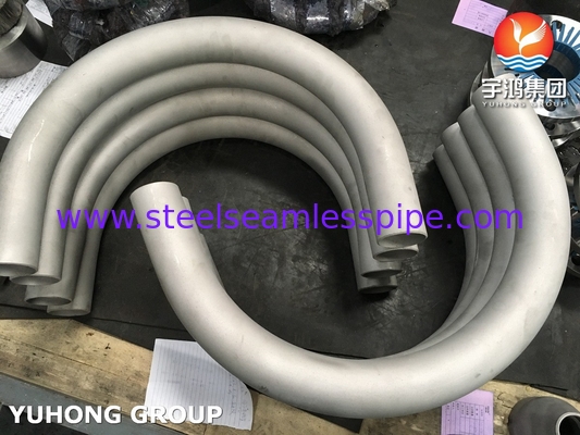 ASTM A403 WP304 Фитинги для труб из нержавеющей стали 180 градусов локоть B16.9