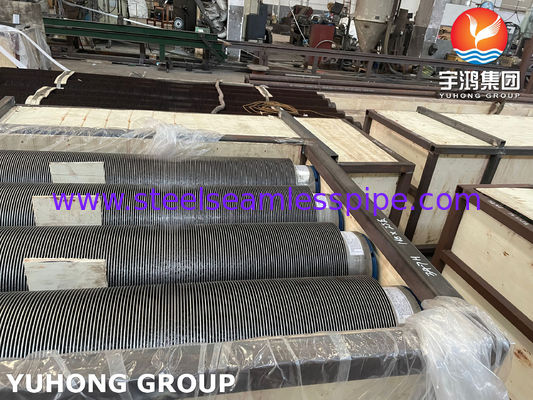 Нержавеющая сталь HFW спиральная сварка финной трубы для высокой тепловой эффективности и компактной передачи тепла