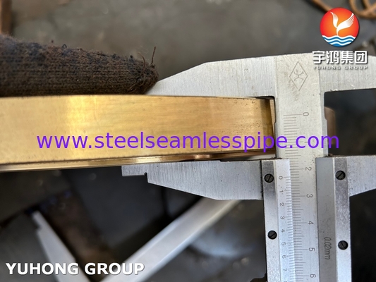 ASTM B171 C46400 Стационарные трубчатые листы, существенный компонент для теплообменников