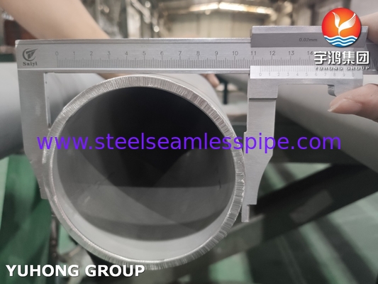 ASTM A312 TP304H Нержавеющая сталь бесшовная труба с высокой прочностью