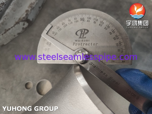 ASTM A403 WP304H труба из нержавеющей стали с застежкой на 90 градусов SR локоть